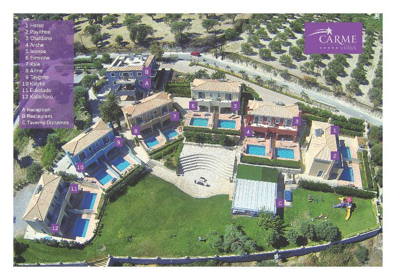 Carme Villas Adelianos Kampos Ngoại thất bức ảnh